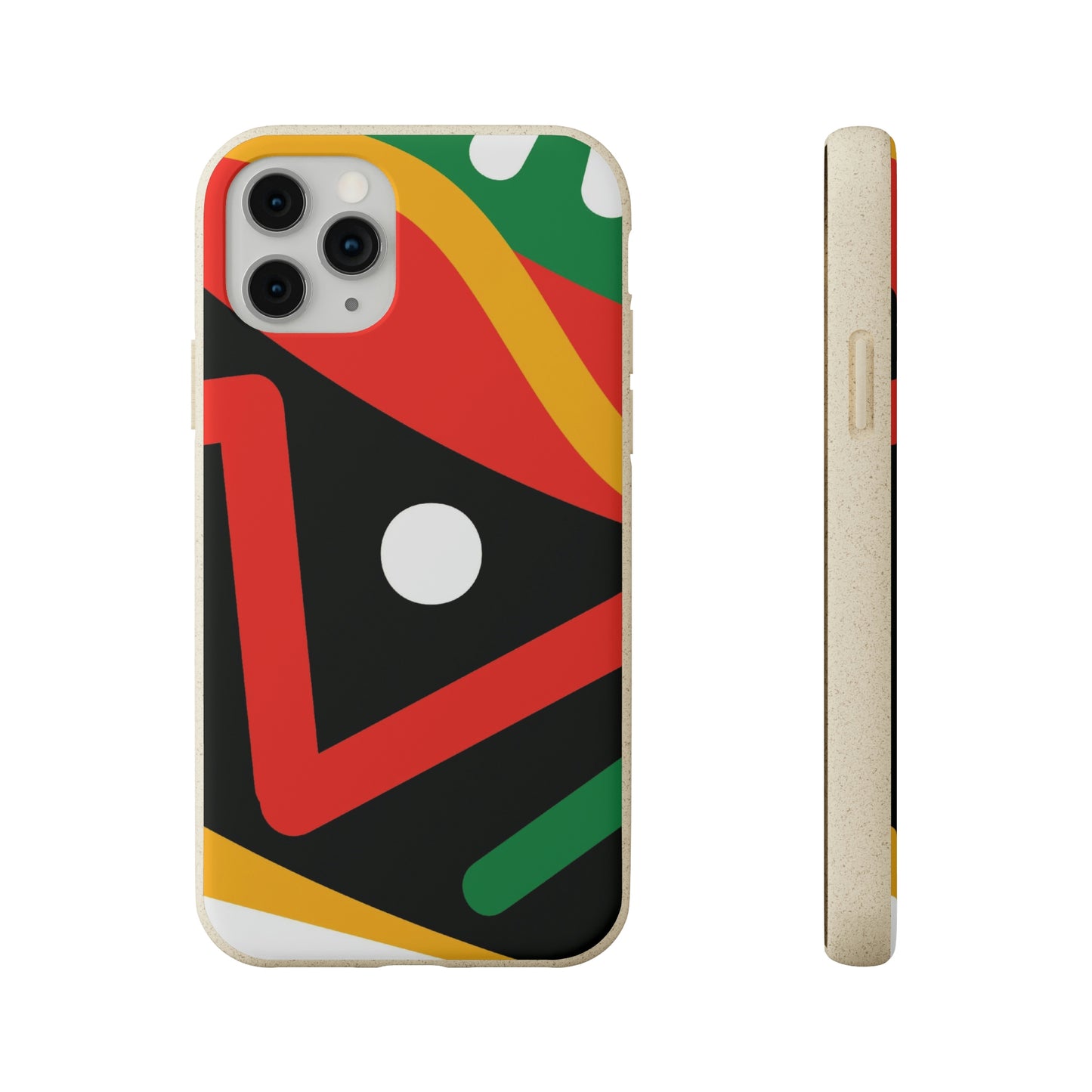 Afrocentric Eco-Friendly Biodegradable Phone Case: Protect Your Device & the Planet"