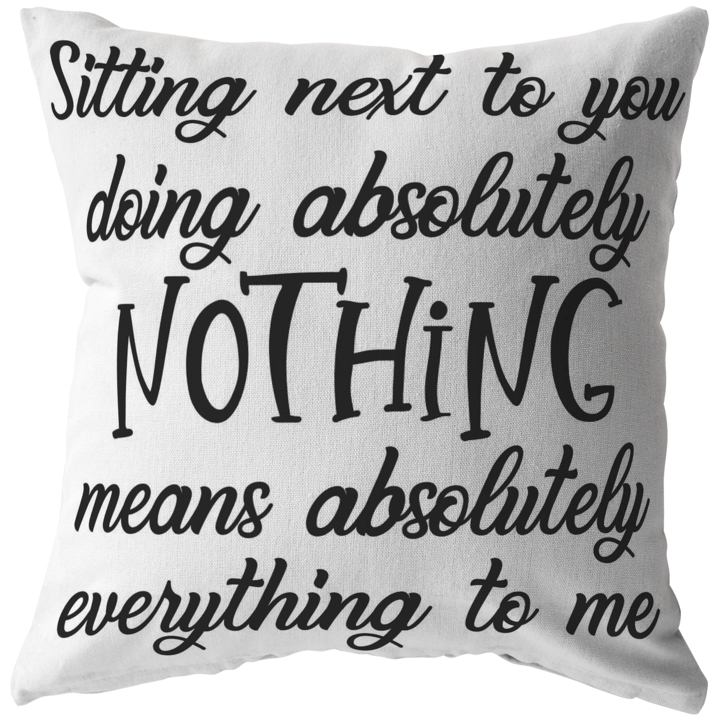 Throw Pillow Home decor Gift for Husband Wife Boyfriend Girlfriend Valentines Anniversary