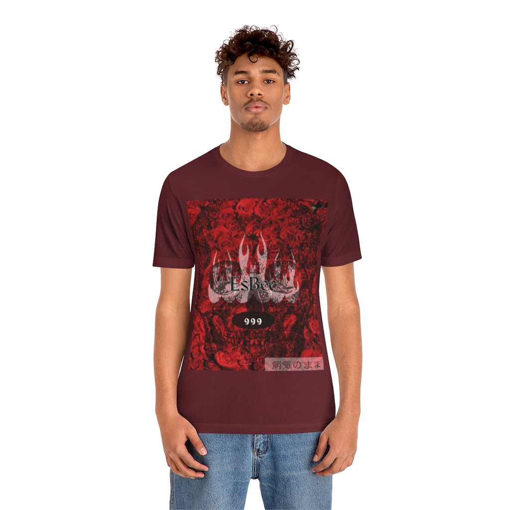 Skull Graphic Tee for Men Women, Gothic Clothing, Fashion, Style, Custom Shirt, Black T-shirt,
