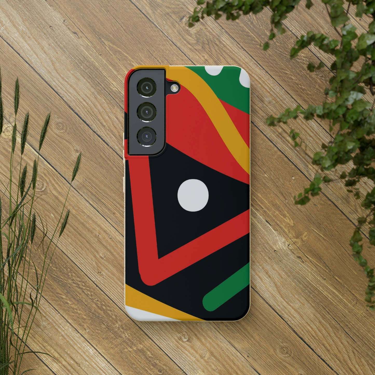 Afrocentric Eco-Friendly Biodegradable Phone Case: Protect Your Device & the Planet"