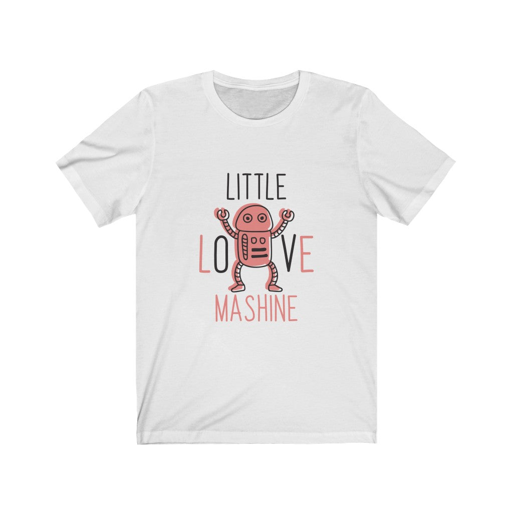 Funny Valentine's Day Shirt, Little Love Machine, Cute Valentine's Graphic Tee