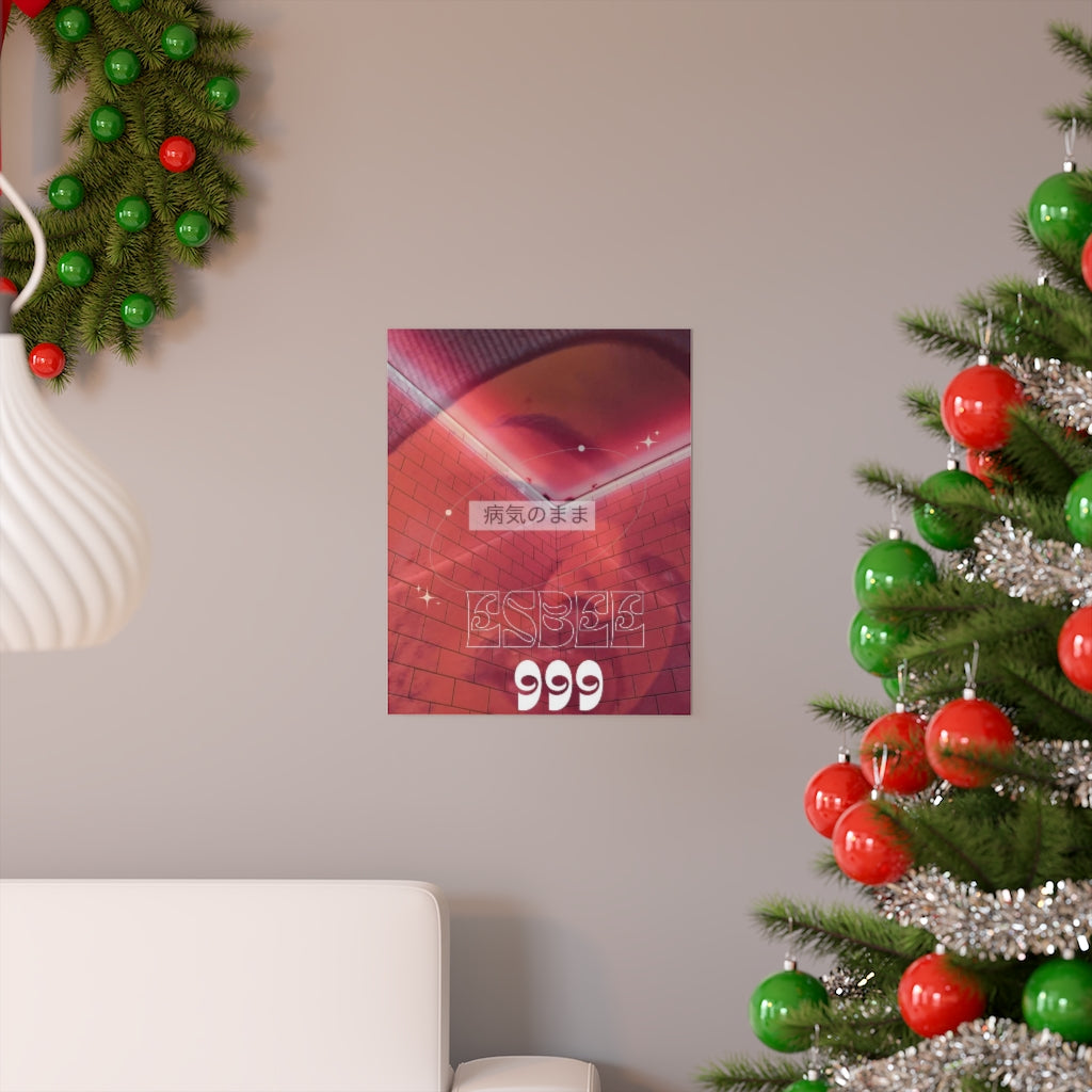 Abstract Art Print, Digital Artwork, Esbee, Premium Matte vertical posters