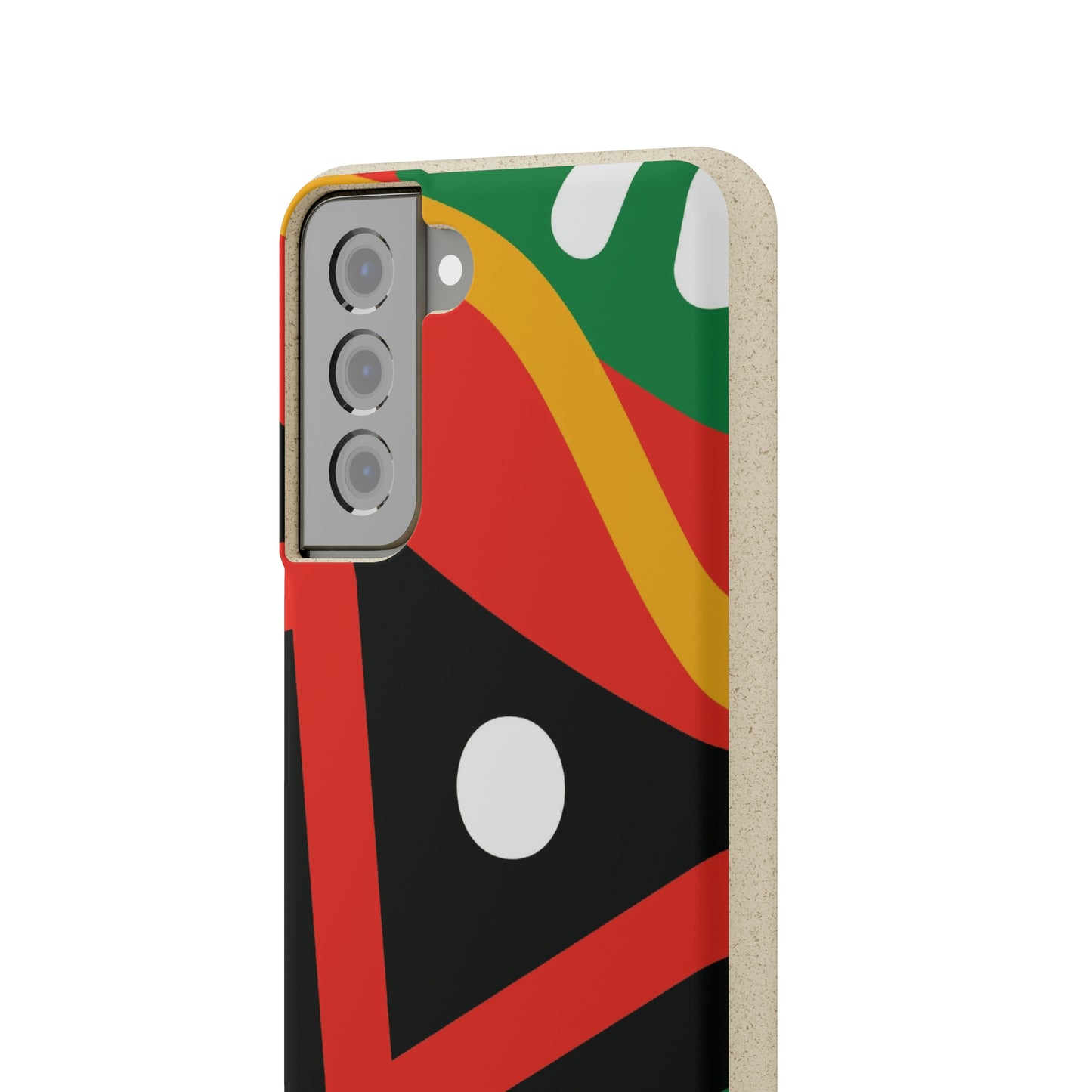 Afrocentric Eco-Friendly Biodegradable Phone Case: Protect Your Device & the Planet"