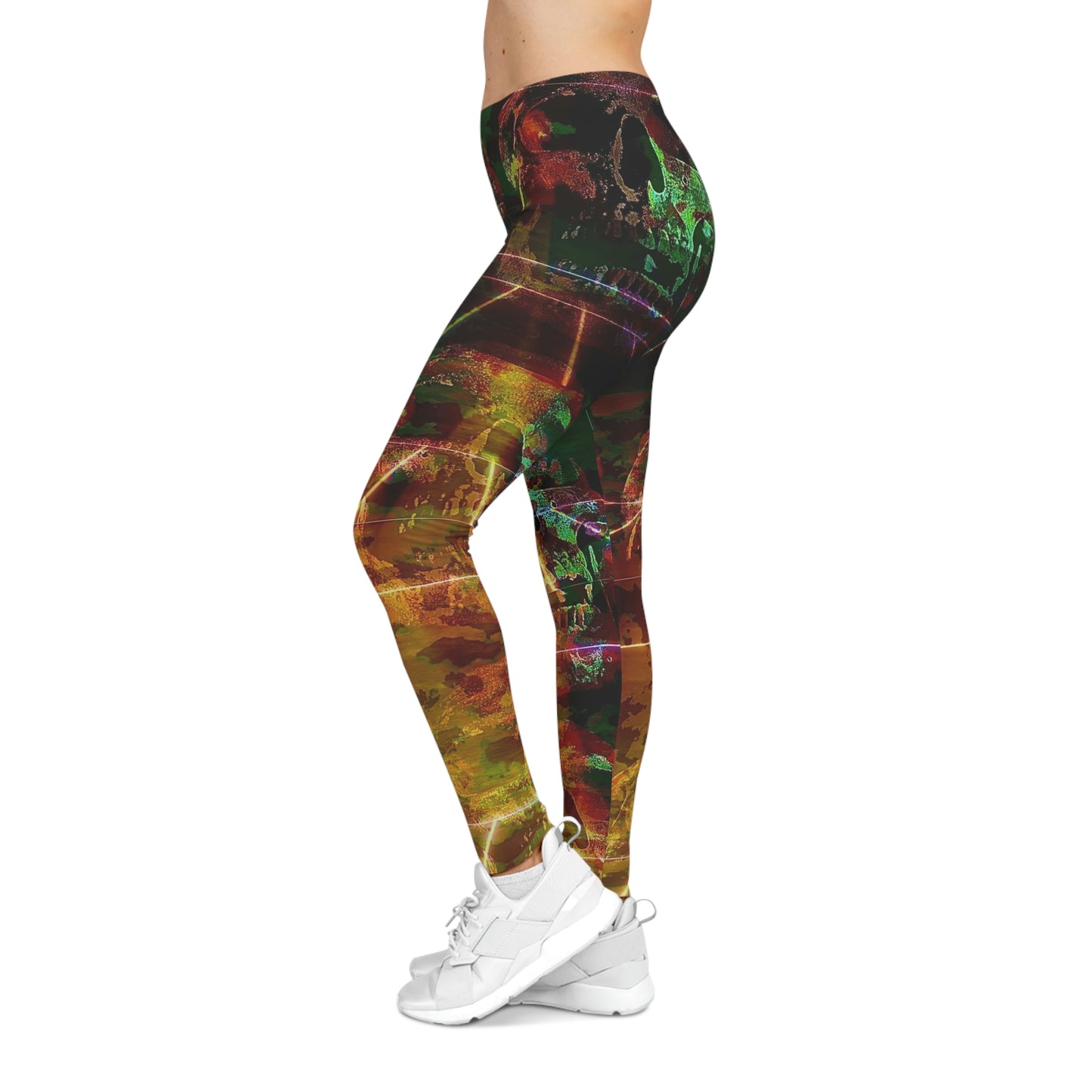 Leggings for Women Casual Abstract Grunge Y2k Streetwear Active Wear Gym Leggings Tights