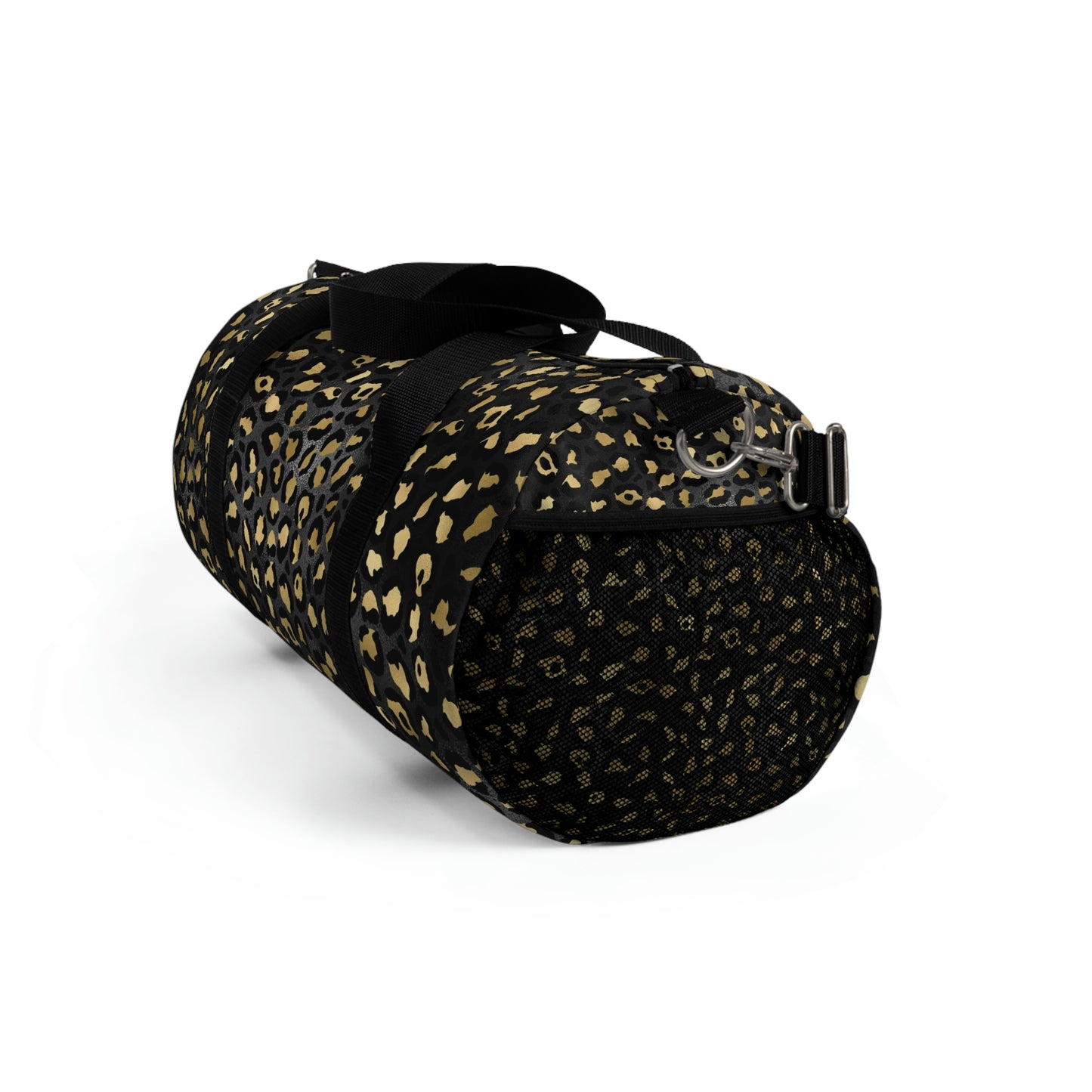 Leopard Print Duffle Bag, Weekender Duffle Bag, Carry-on Travel Overnight Canvas Duffel Bag