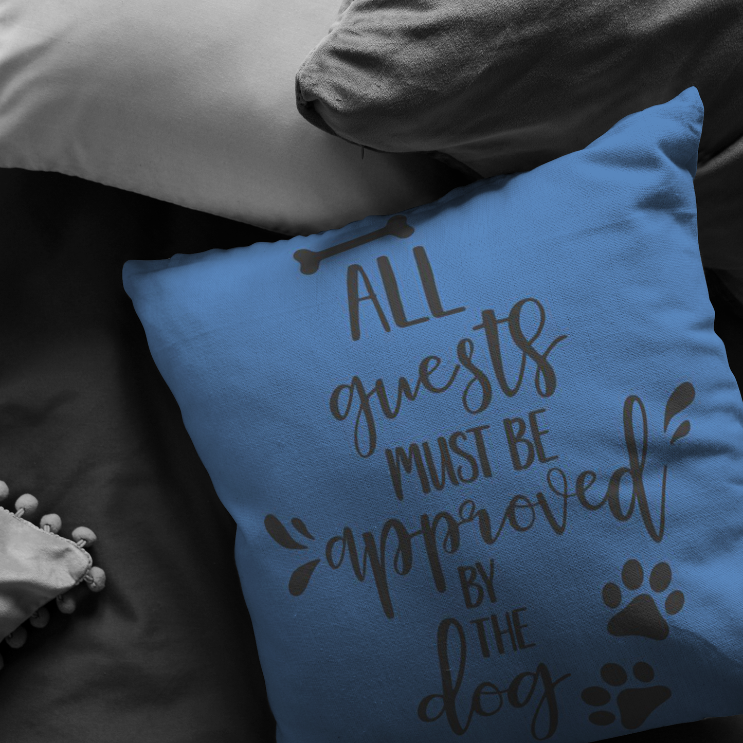 Dog Lovers Throw Pillow Throw Pillow Cover Dog Owner Pillow Decorative Pillow Dog Pillow