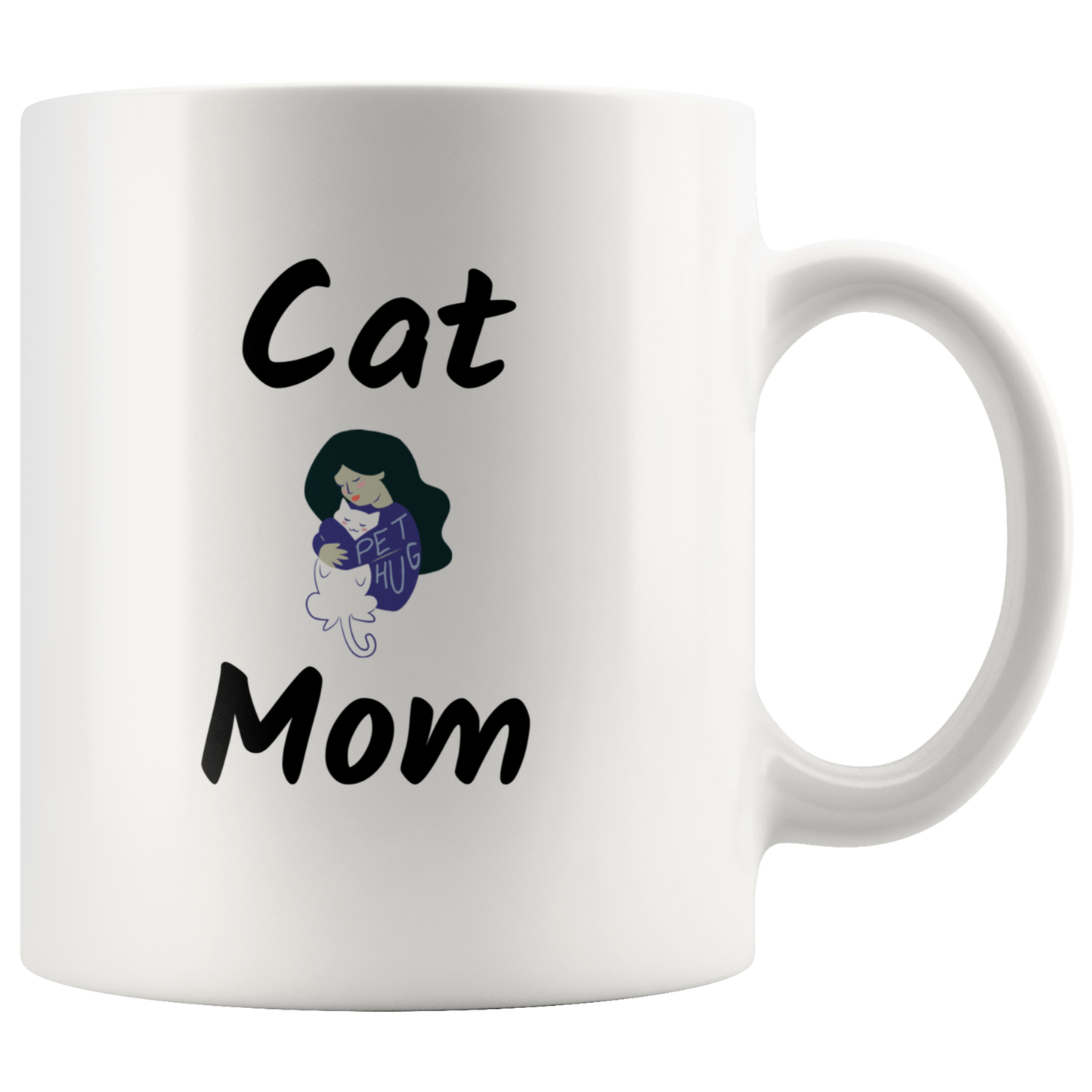 Cat Mom Coffee Mug Birthday gift Cat owner gift Cat lover Mug Ceramic Custom Cat Mom gift