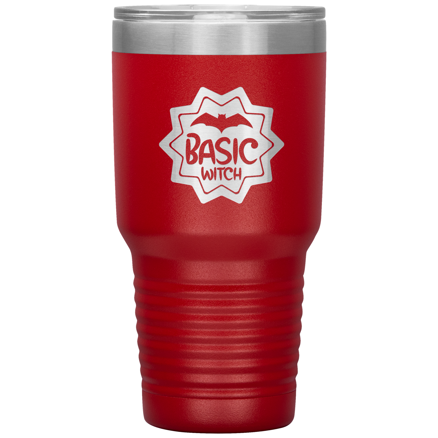 Halloween Tumbler Basic Witch Funny Tumbler 30 oz Insulated Tumbler Mug Cup Gift