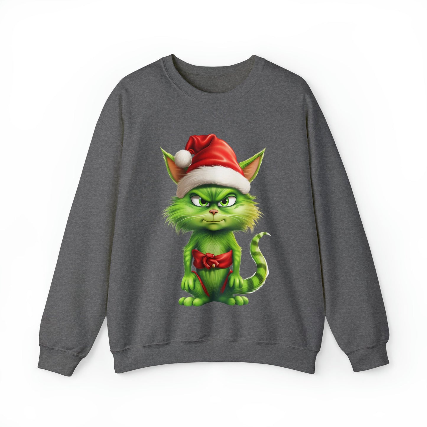Funny Cat Sweatshirt, Cat Christmas Shirt, Cute Cat Crewneck Sweatshirt, Gifts for Cat Lovers