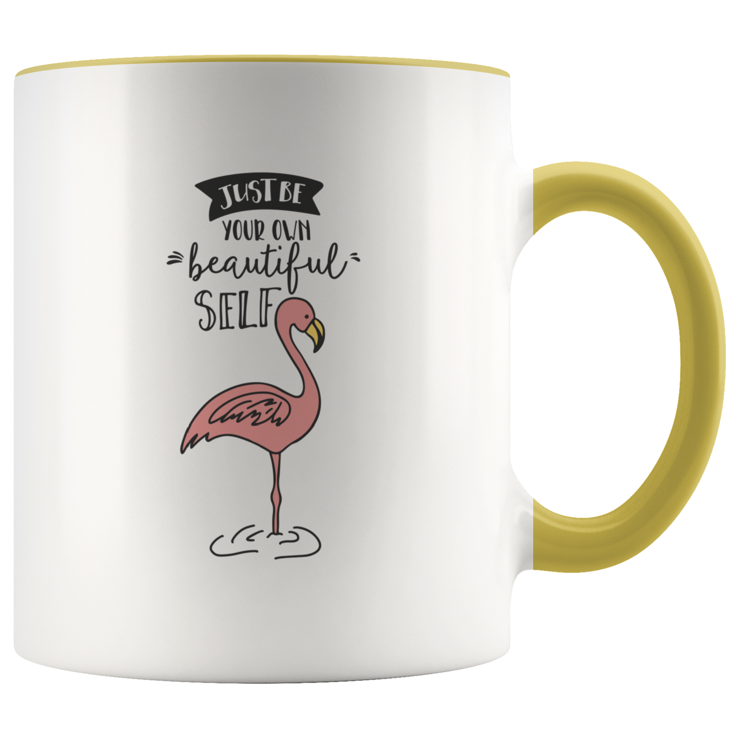 Motivational Mug Flamingo Coffee Mug Coffee Lover Gift, Inspirational Mug Cute Cup