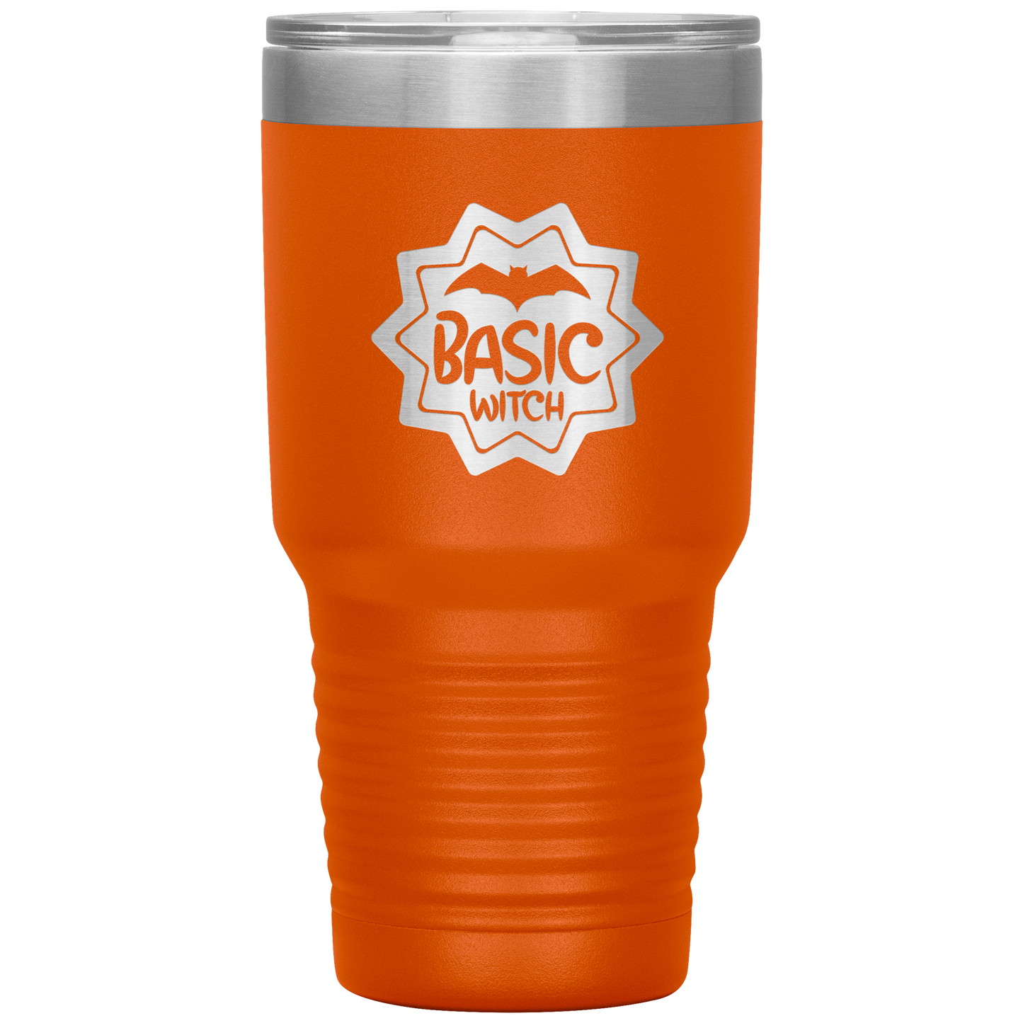 Halloween Tumbler Basic Witch Funny Tumbler 30 oz Insulated Tumbler Mug Cup Gift