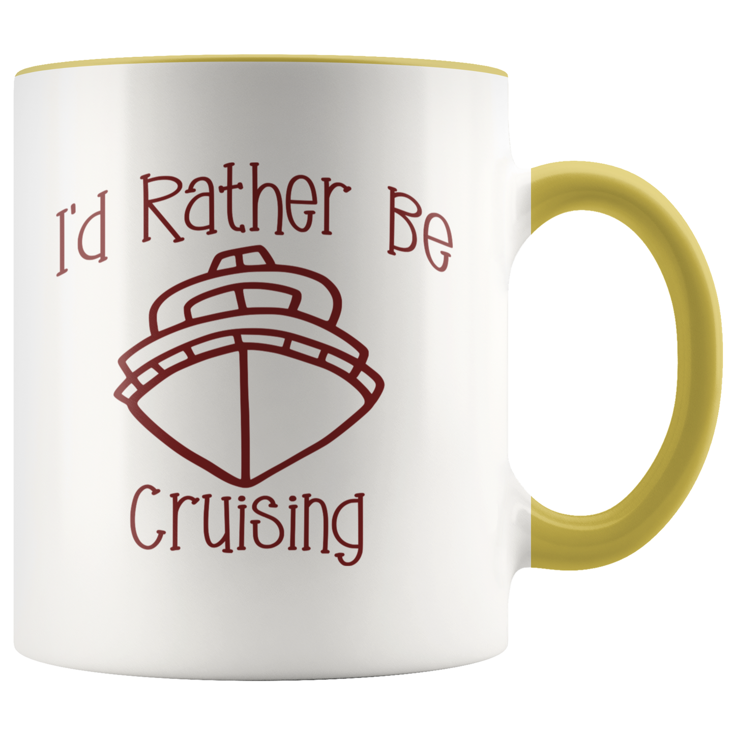 Cruising gift for friends and family ceramic funny coffee mug for cruisers travelers gift