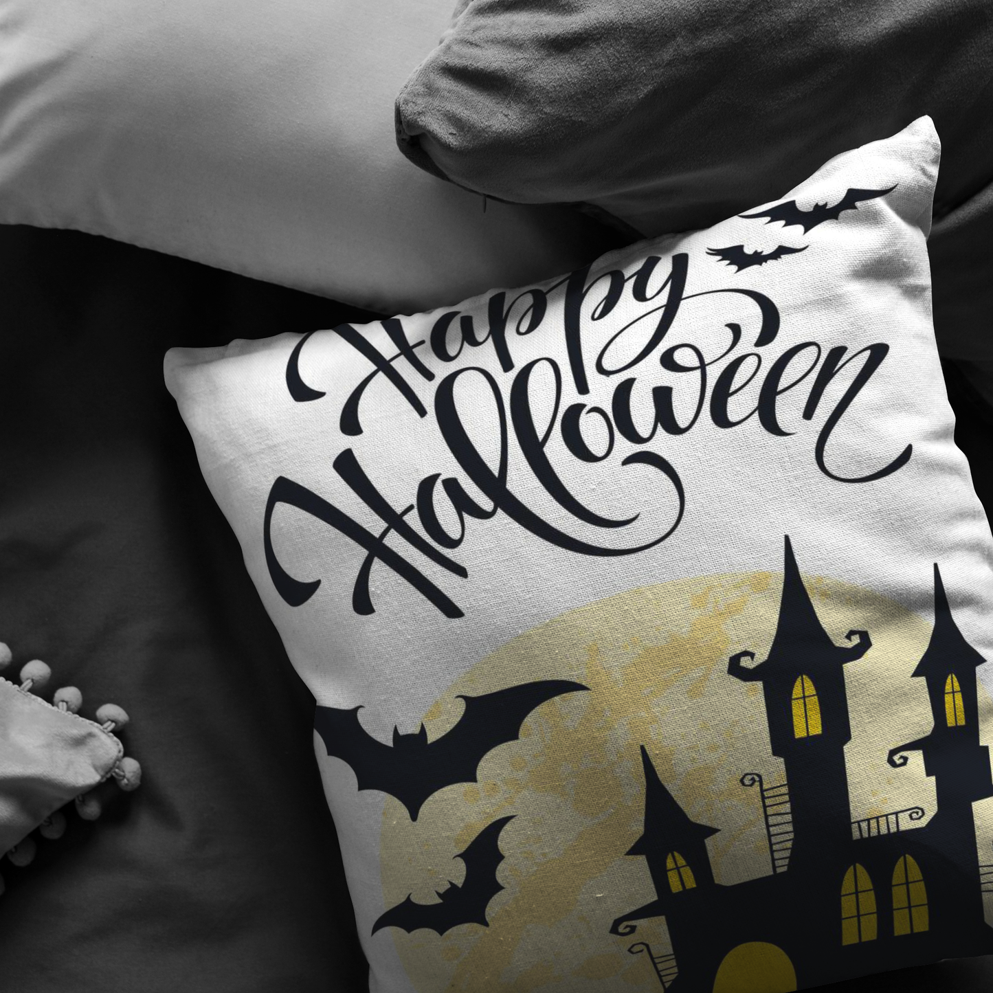Halloween Throw Pillow Accent Couch Decorative Pillow Home Decor