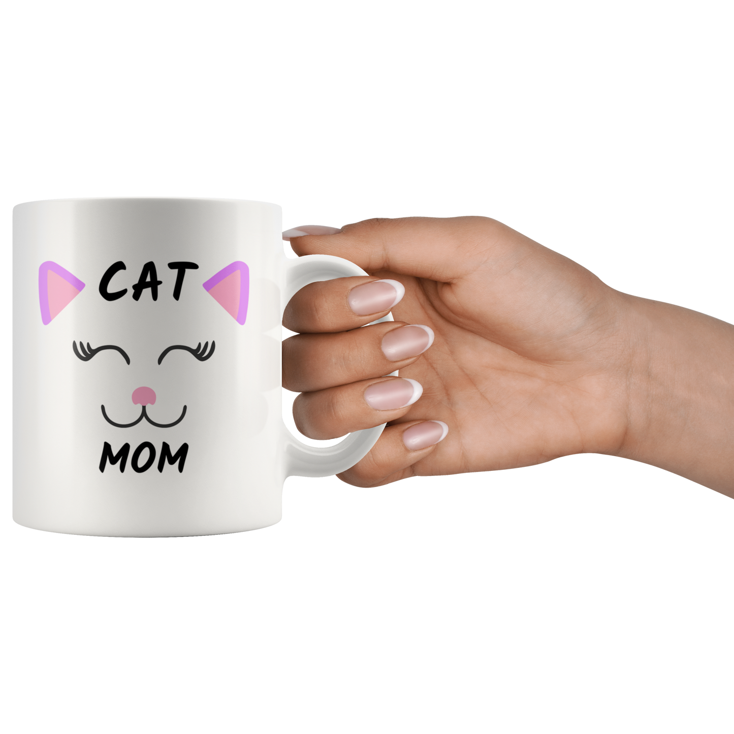 Cat mom Gift for women Coffee mug Cat lover Cute Cat gift Cat lady owner Tea cup Custom Ceramic