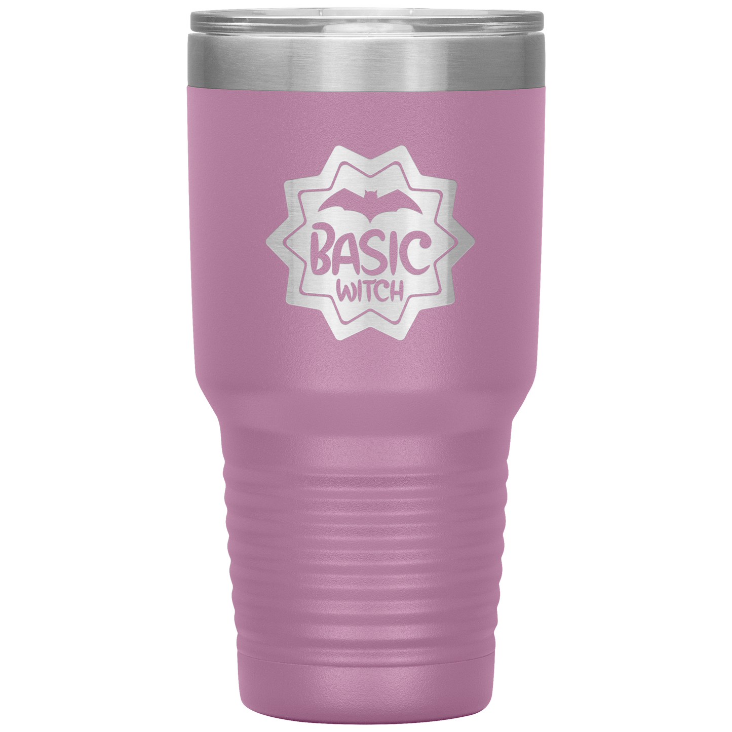 Halloween Tumbler Basic Witch Funny Tumbler 30 oz Insulated Tumbler Mug Cup Gift