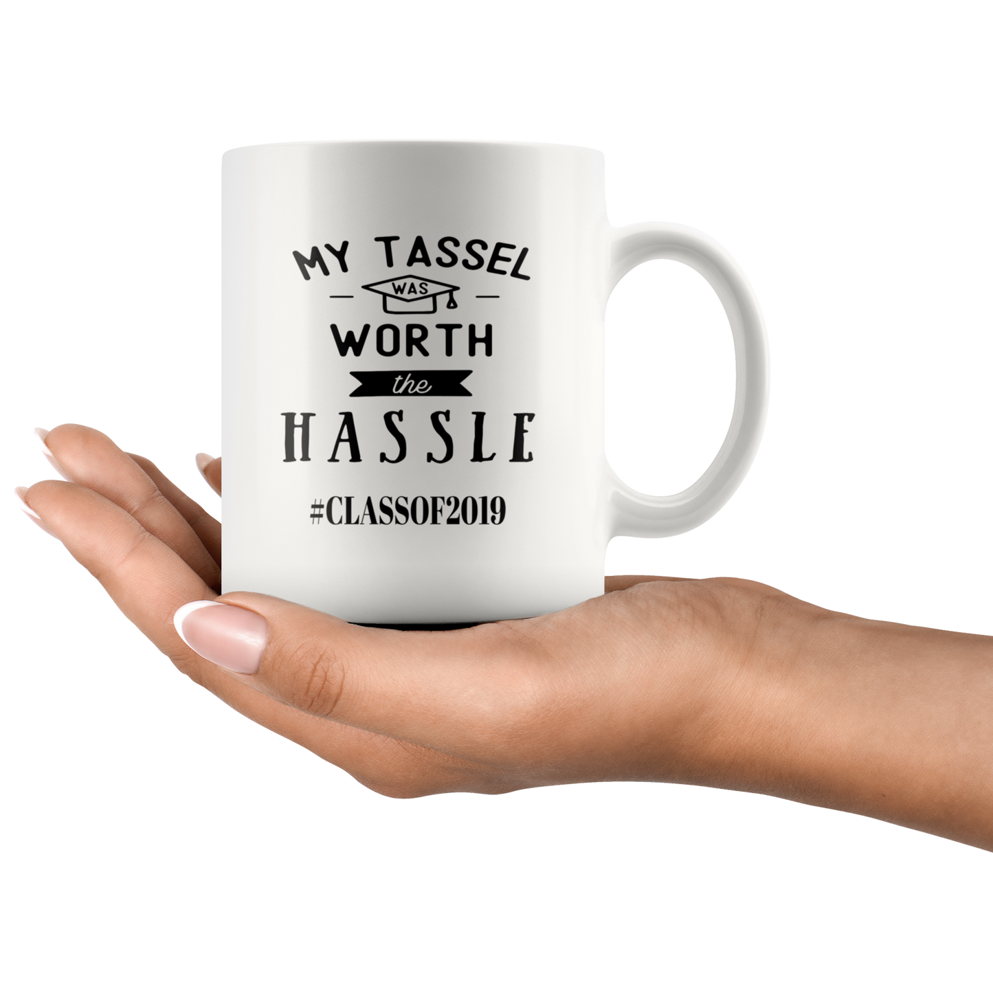 Funny coffee mug Graduation gift for Men Women College high school Custom mug
