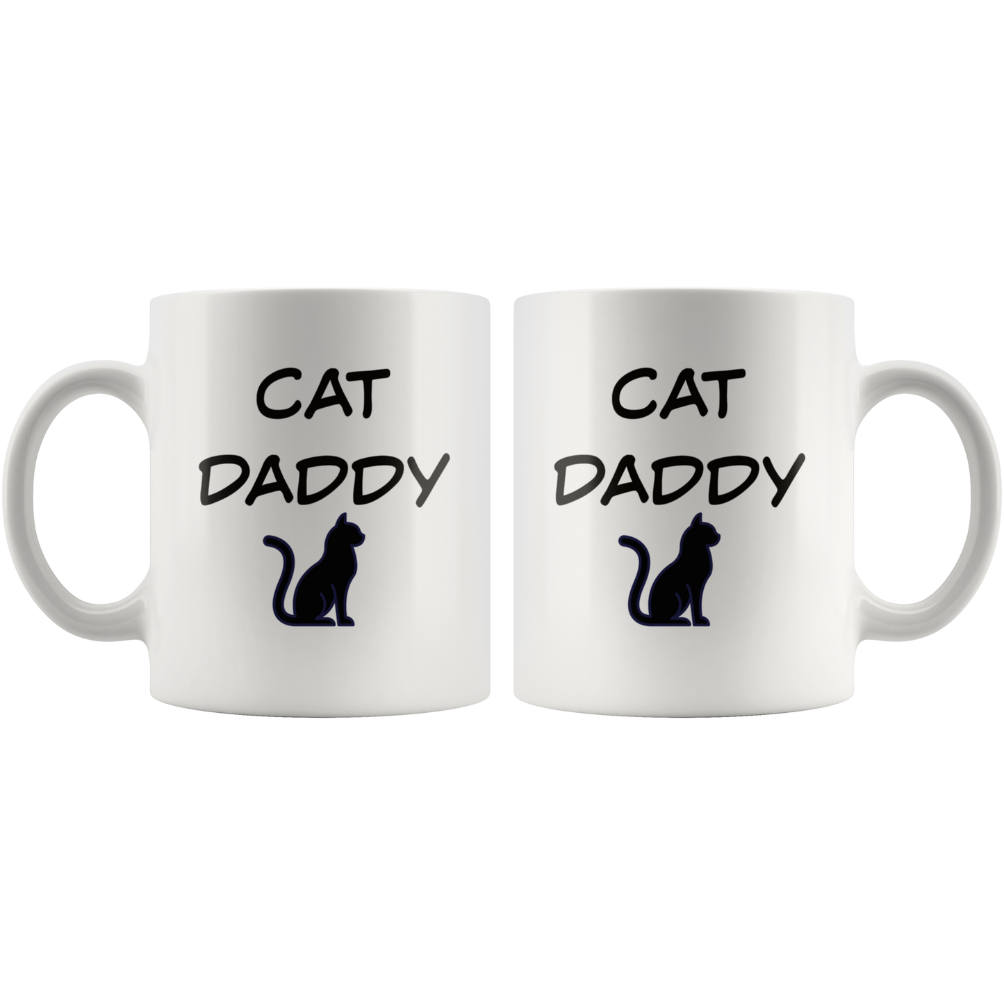 Cat Daddy Coffee Mug Gift for Him Dad Cat Lover Gift Cat Mug Cat Gift Custom Funny Mug