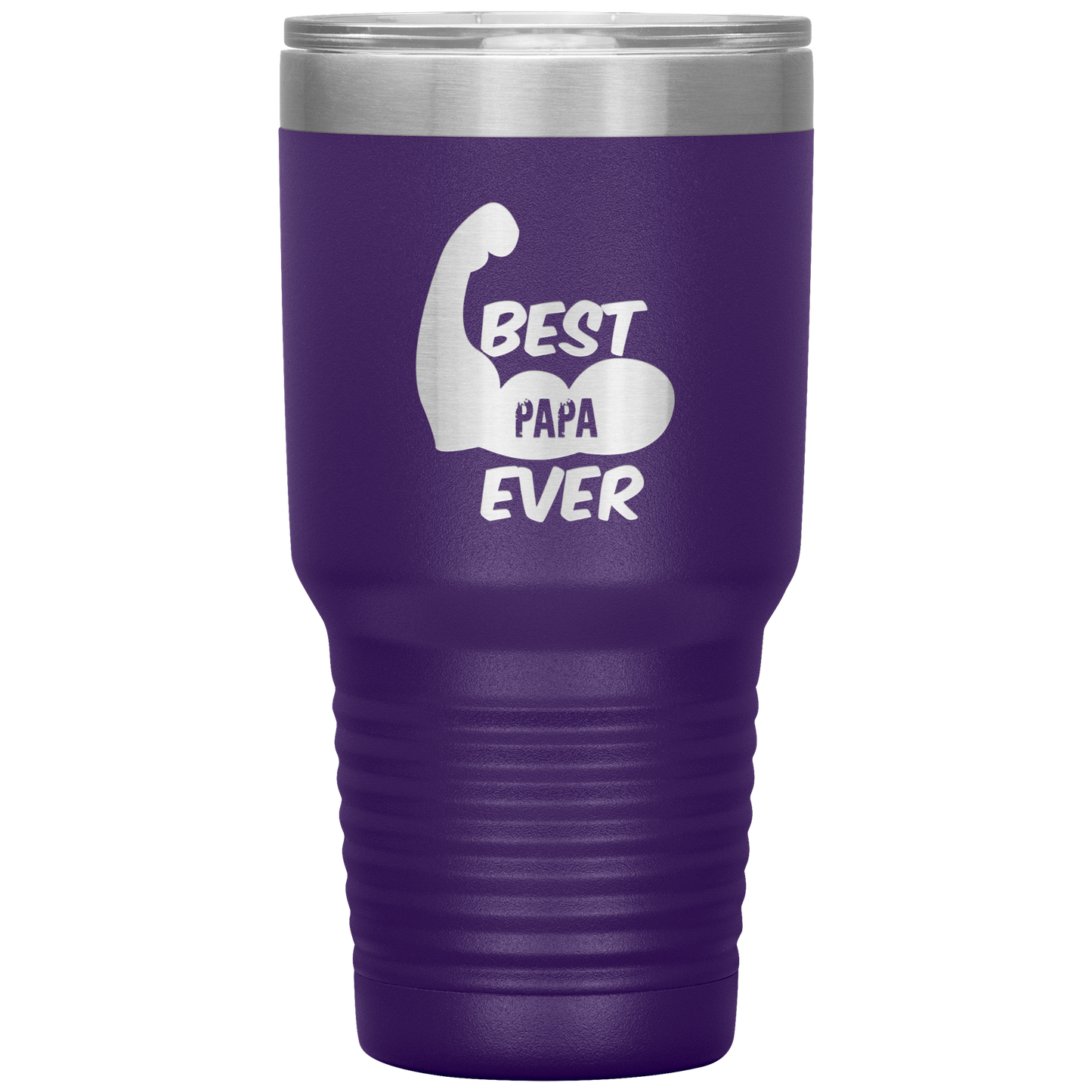 Father's Day GiftTumbler Cup Best Papa Ever Tumbler Gift for Papa Dad Daddy Grandpa