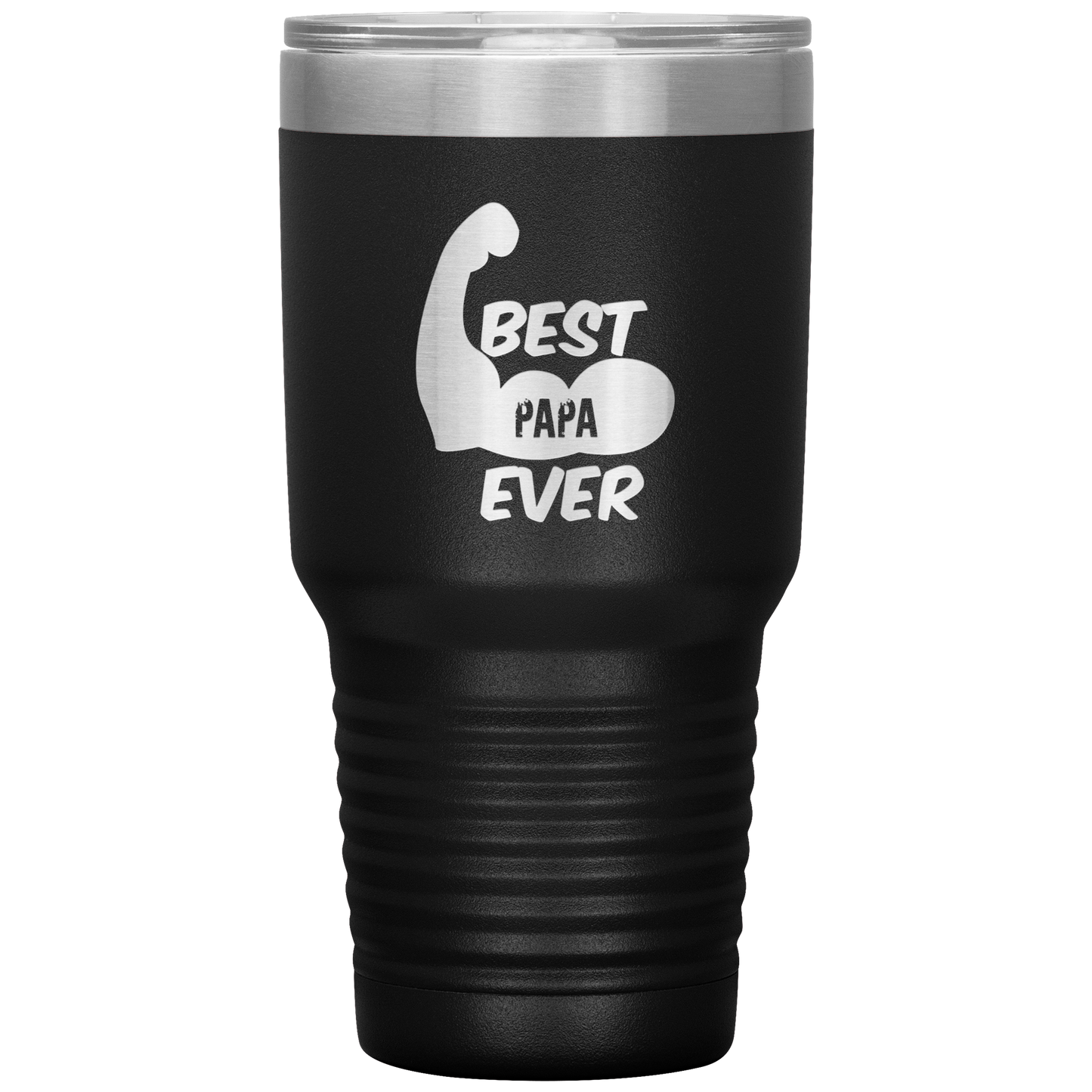 Father's Day GiftTumbler Cup Best Papa Ever Tumbler Gift for Papa Dad Daddy Grandpa