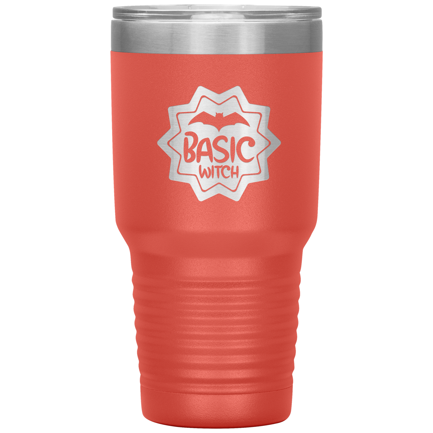 Halloween Tumbler Basic Witch Funny Tumbler 30 oz Insulated Tumbler Mug Cup Gift