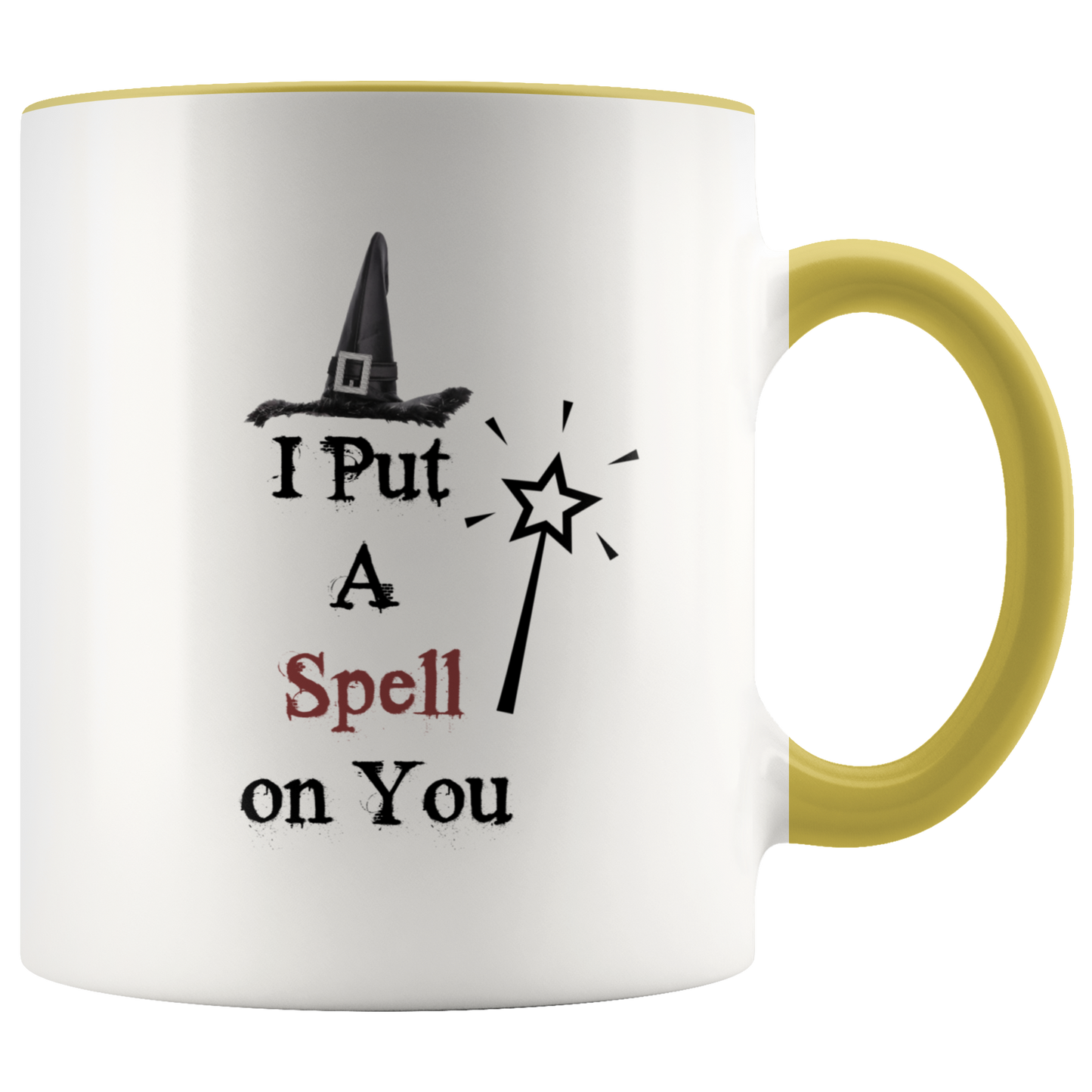 Halloween Coffee Mug Witch Fall Holiday Decor Funny Gift for Women Men Gothic Custom Mug
