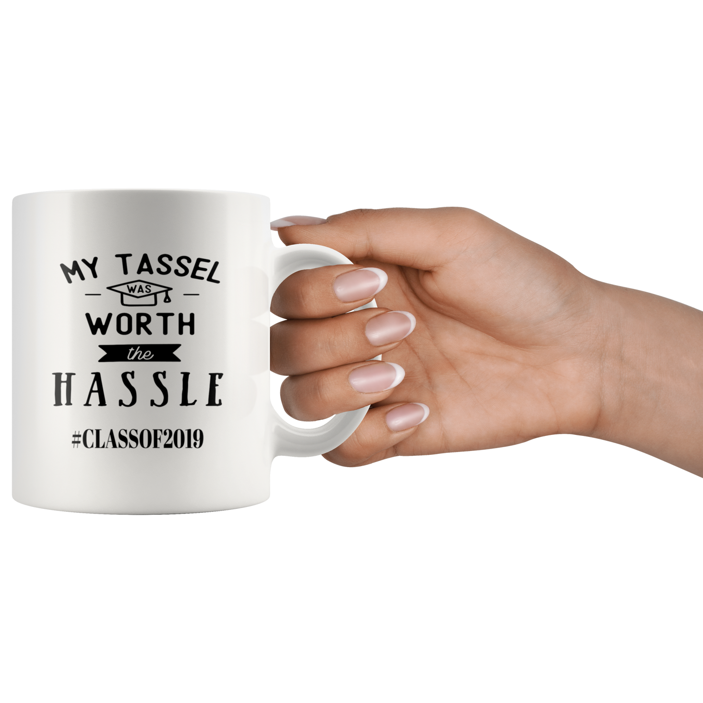 Funny coffee mug Graduation gift for Men Women College high school Custom mug