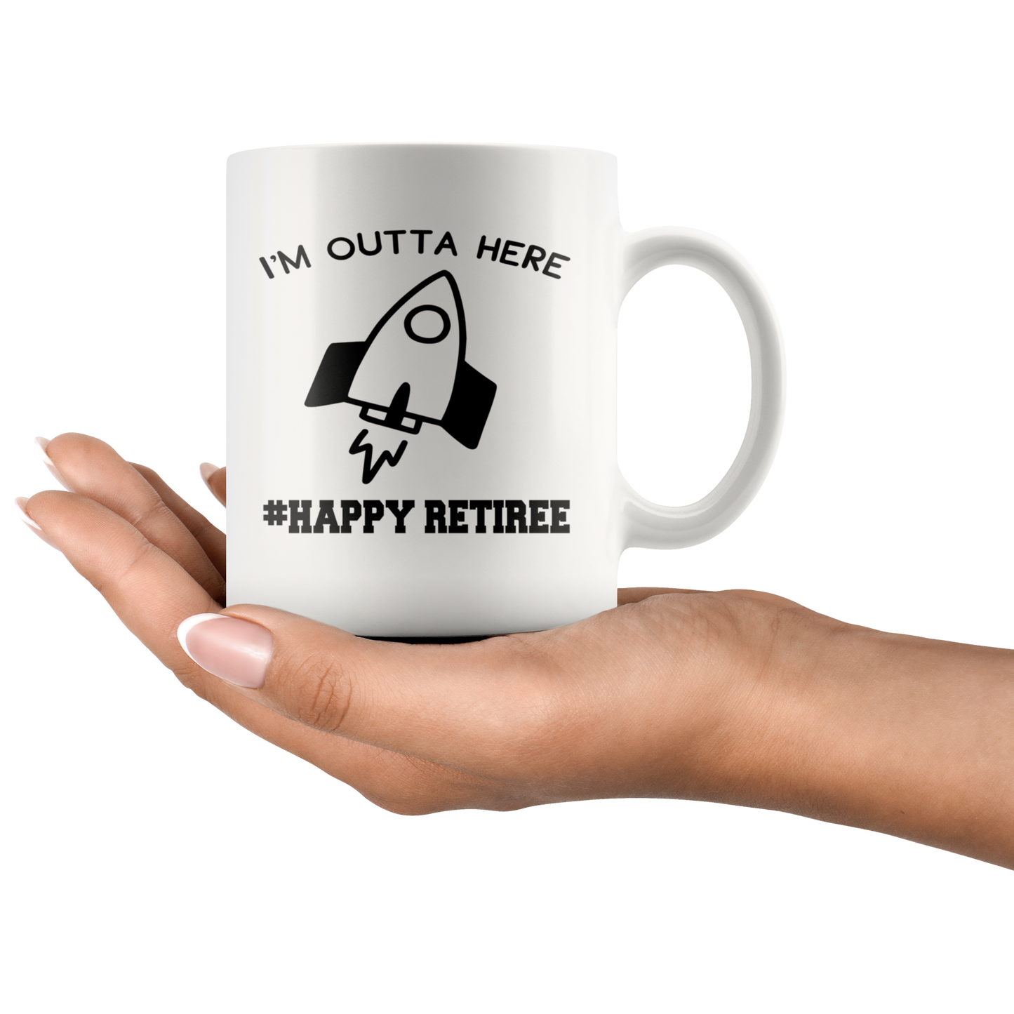 Retirement gift for Women Men Coffee mug Custom Graphic Funny Gift