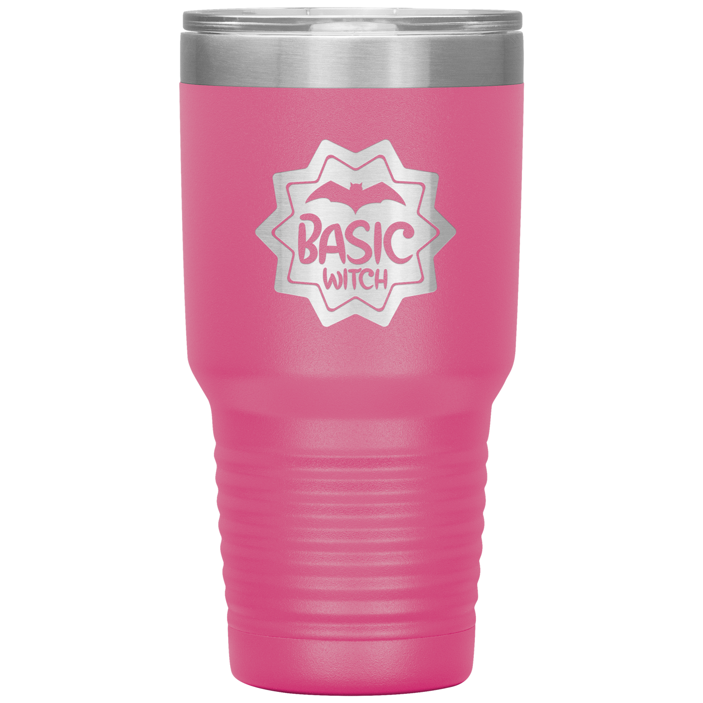 Halloween Tumbler Basic Witch Funny Tumbler 30 oz Insulated Tumbler Mug Cup Gift