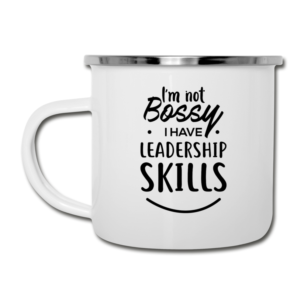 Funny Camper Mug Gift I'm Not Bossy Camp Mug Hiker Mug - white