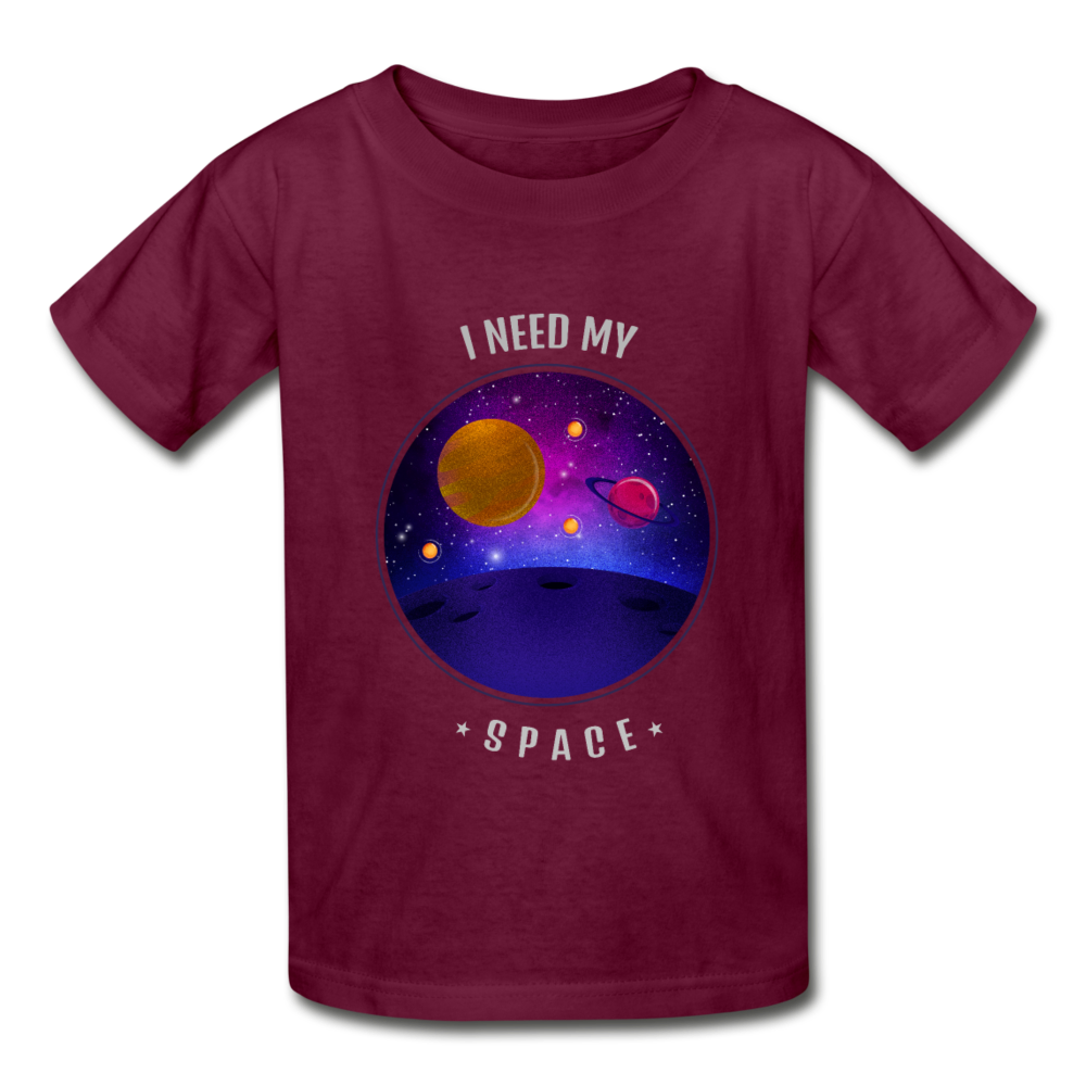 Gildan Ultra Cotton Youth T-Shirt - burgundy