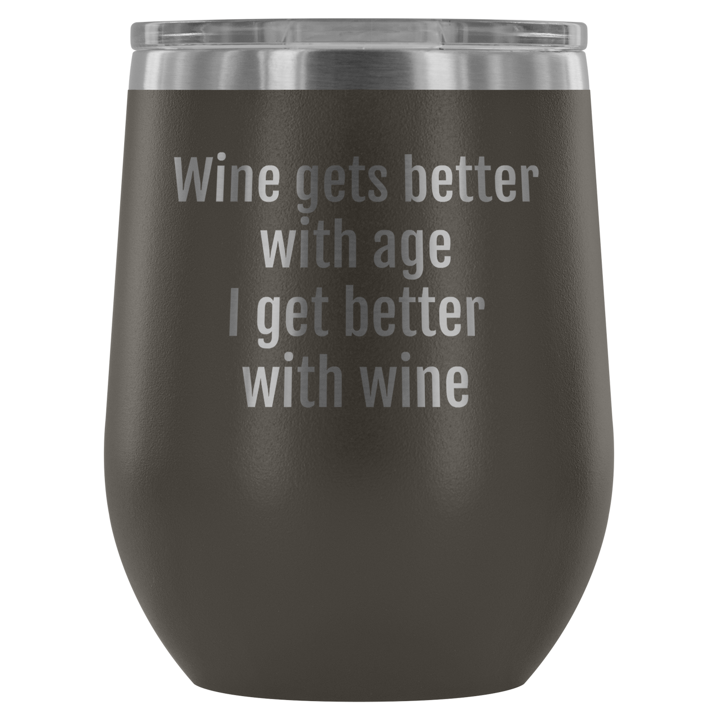 Wine tumblers-stemless-insulated-chic-barware-drinkware-assorted colors-home decor-custom