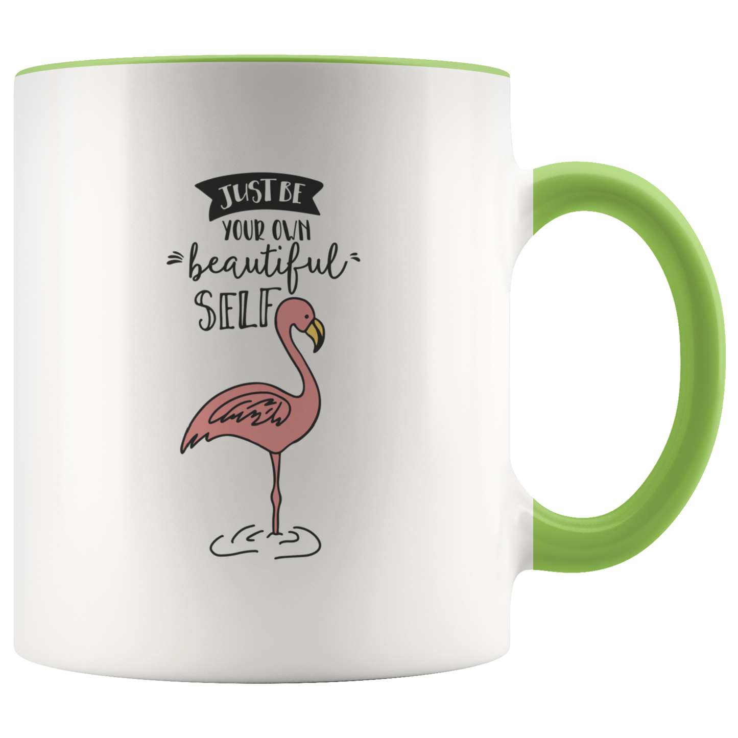Motivational Mug Flamingo Coffee Mug Coffee Lover Gift, Inspirational Mug Cute Cup