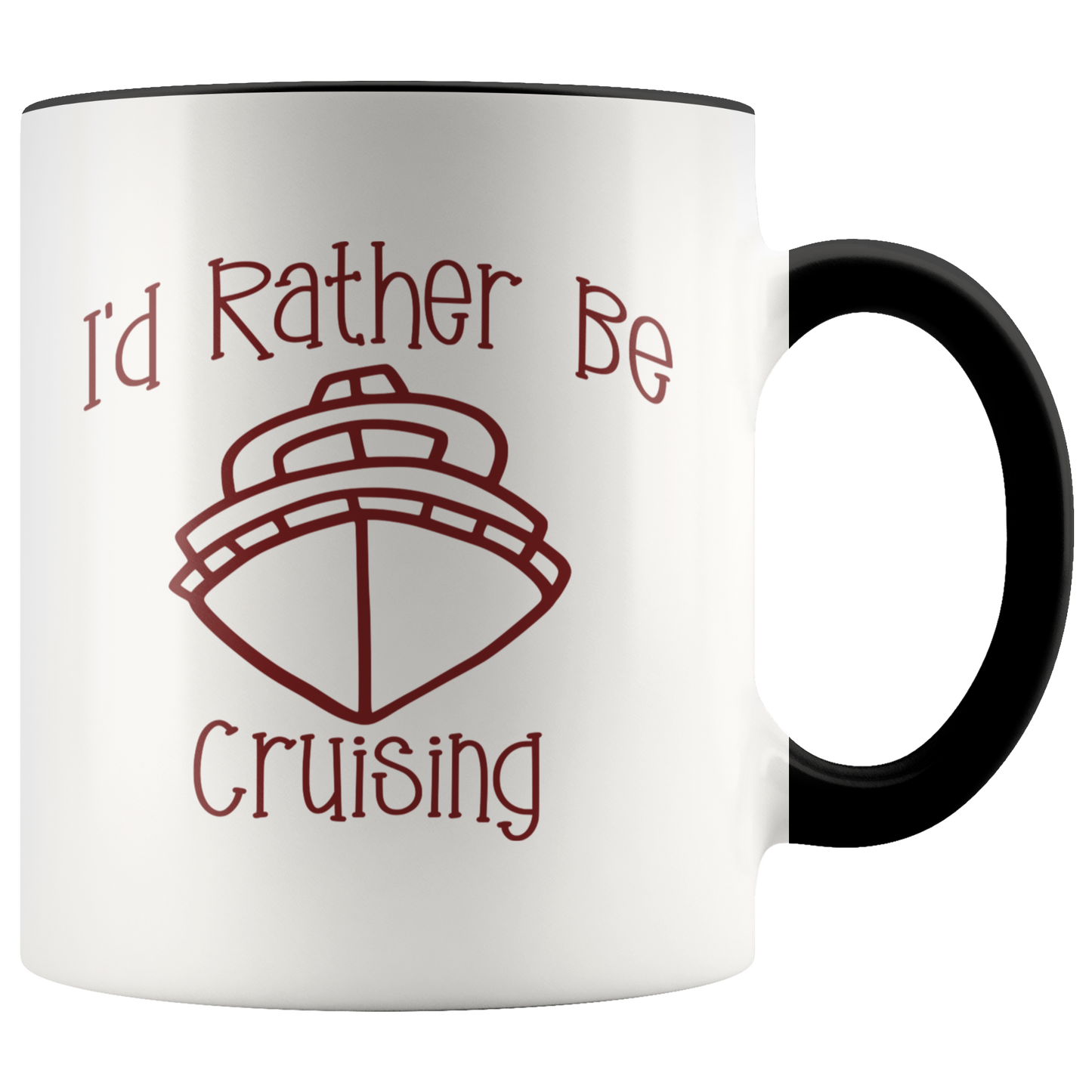 Cruising gift for friends and family ceramic funny coffee mug for cruisers travelers gift