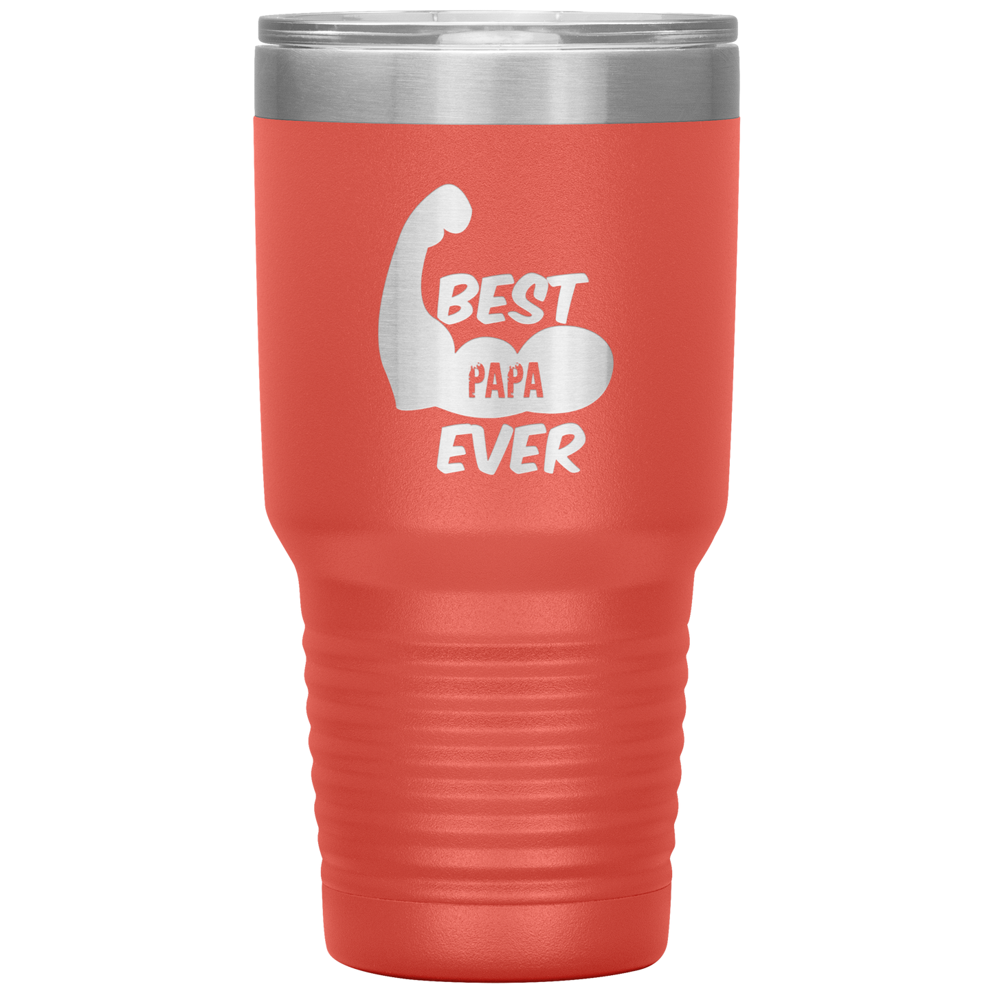 Father's Day GiftTumbler Cup Best Papa Ever Tumbler Gift for Papa Dad Daddy Grandpa