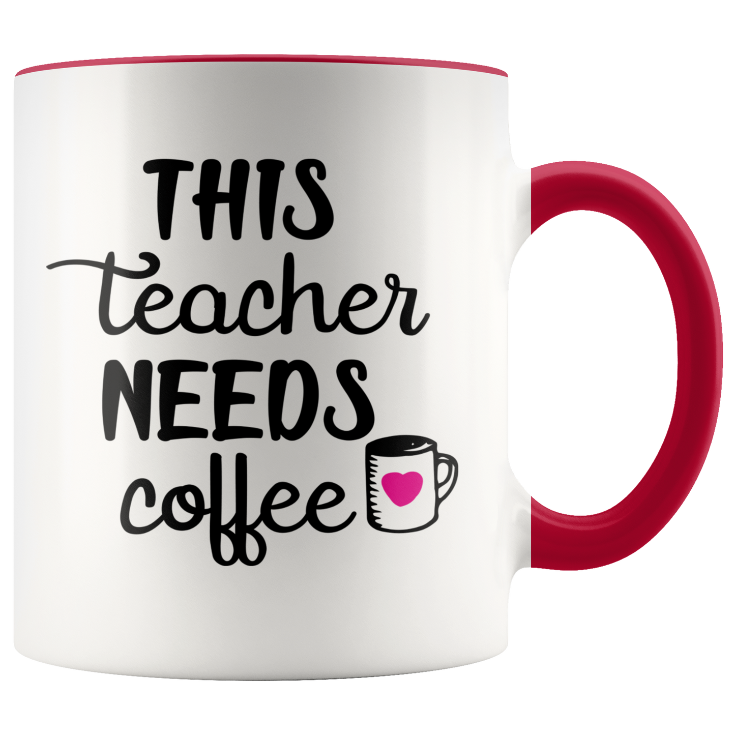 Coffee Mug Teacher Gift Ceramic accent coffee mugs Teacher appreciation