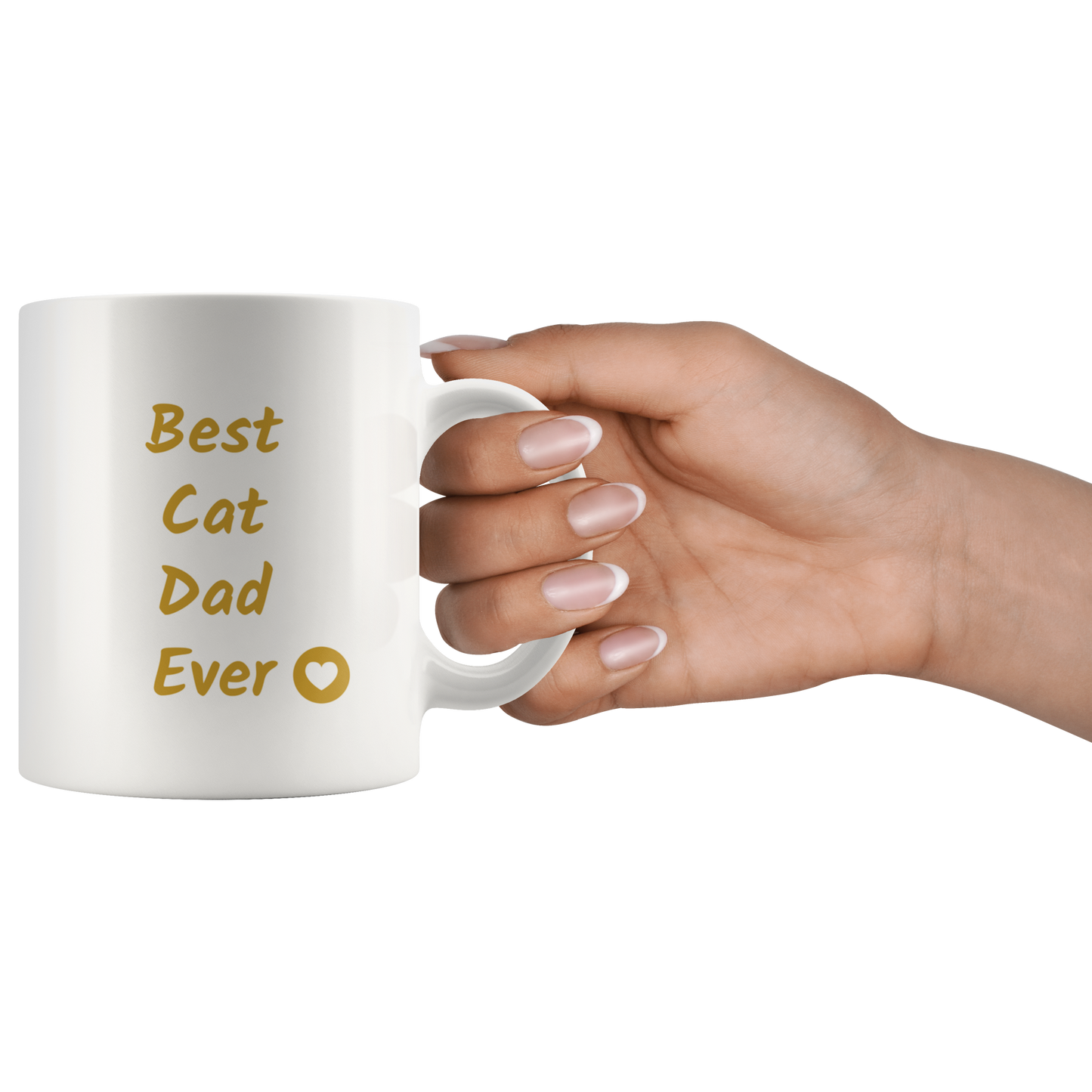 Best Cat Dad Ever Coffee Mug Cat Lover Owner Gift Cat mug Cat gift for Him Custom Funny mug