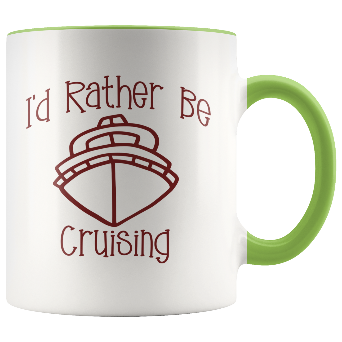 Cruising gift for friends and family ceramic funny coffee mug for cruisers travelers gift