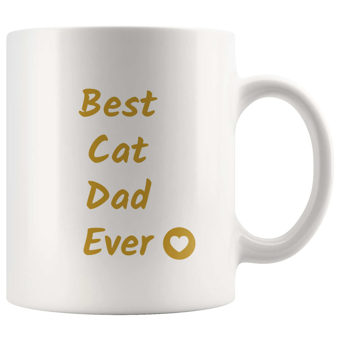 Best Cat Dad Ever Coffee Mug Cat Lover Owner Gift Cat mug Cat gift for Him Custom Funny mug