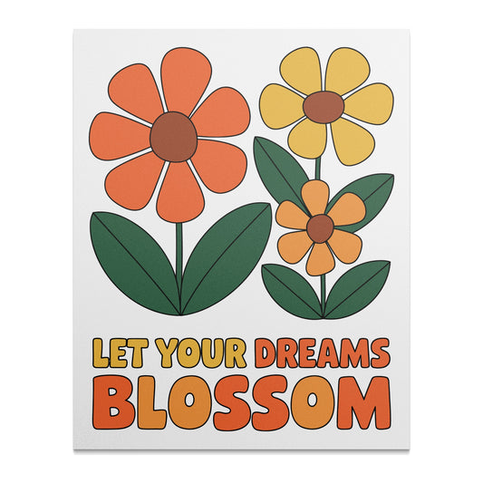 Let Your Dreams Blossom Poster product