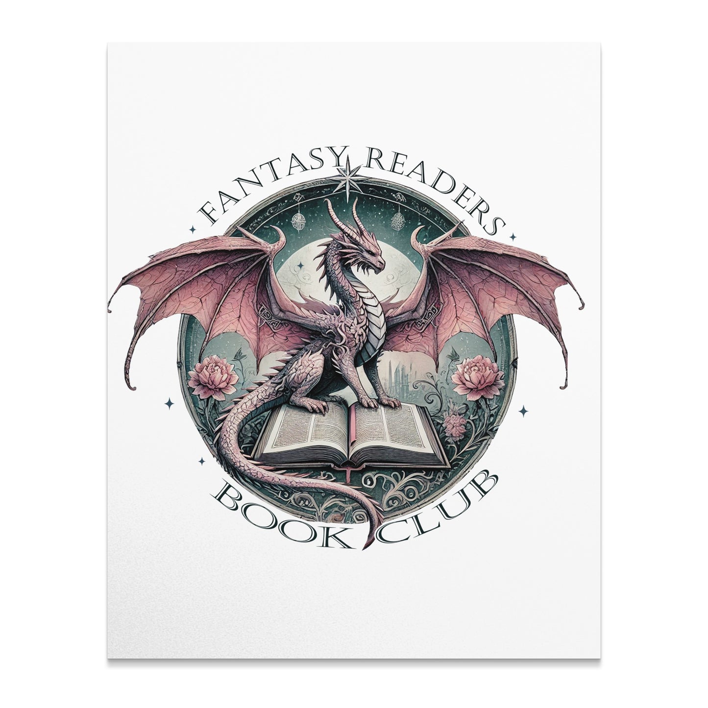 Fantasy Readers Book Club Poster product type