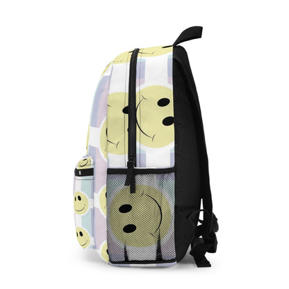 Smiley Face School Backpack, Cute Retro Backpack for Girls, Kids Backpack, Back to School