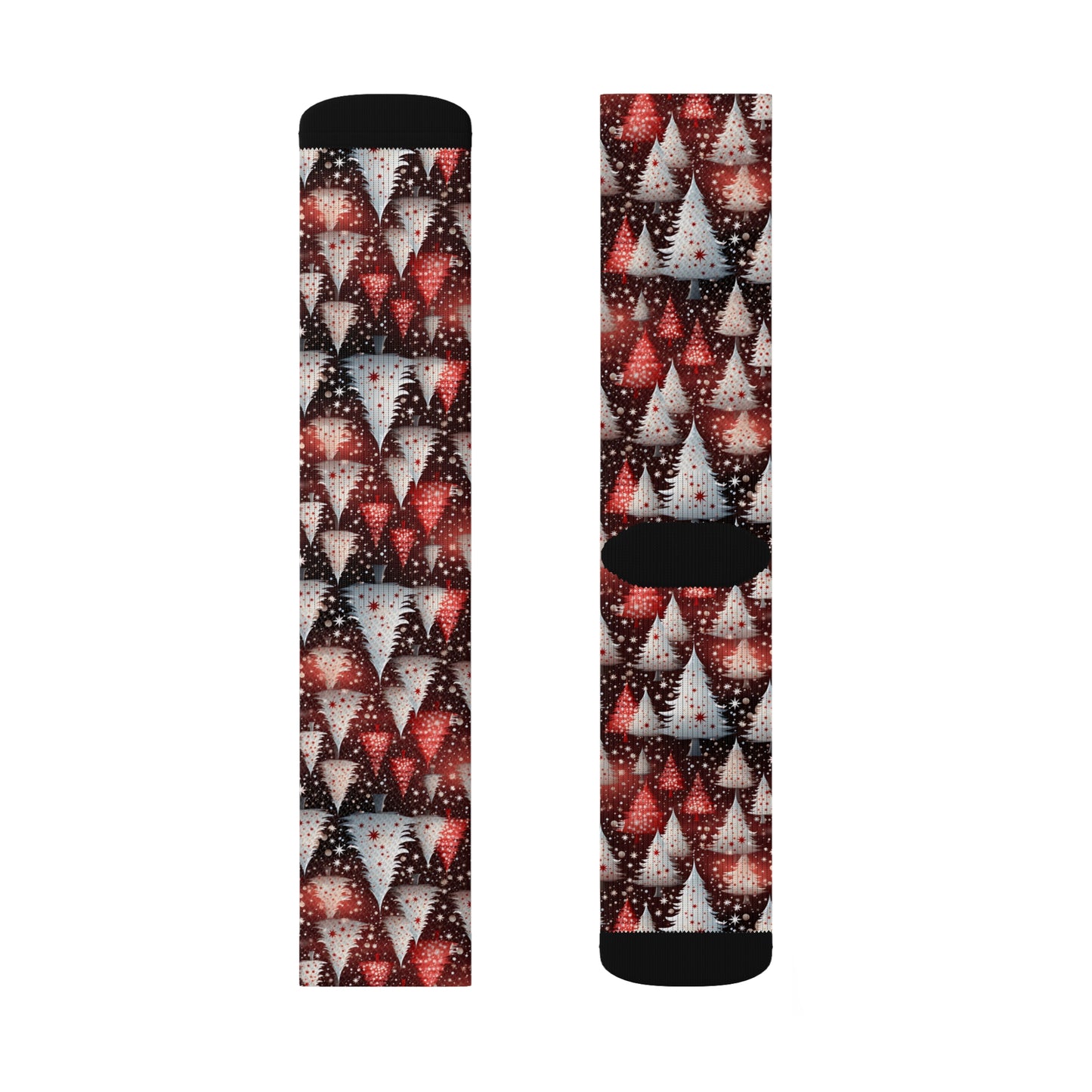 Christmas Tree Novelty Socks, Casual Funny Fun Socks, for Men & Women