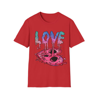 Goth Valentine Shirt, Love Valentine's Day Shirt, Romantic Goth Graphic Tee