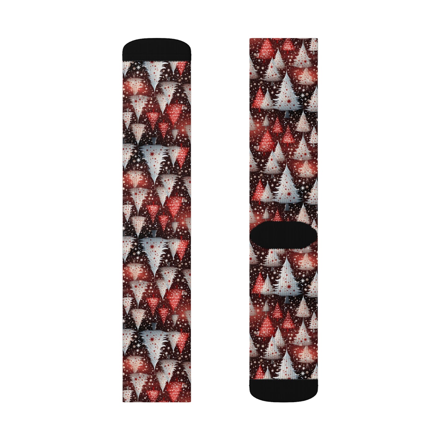 Christmas Tree Novelty Socks, Casual Funny Fun Socks, for Men & Women