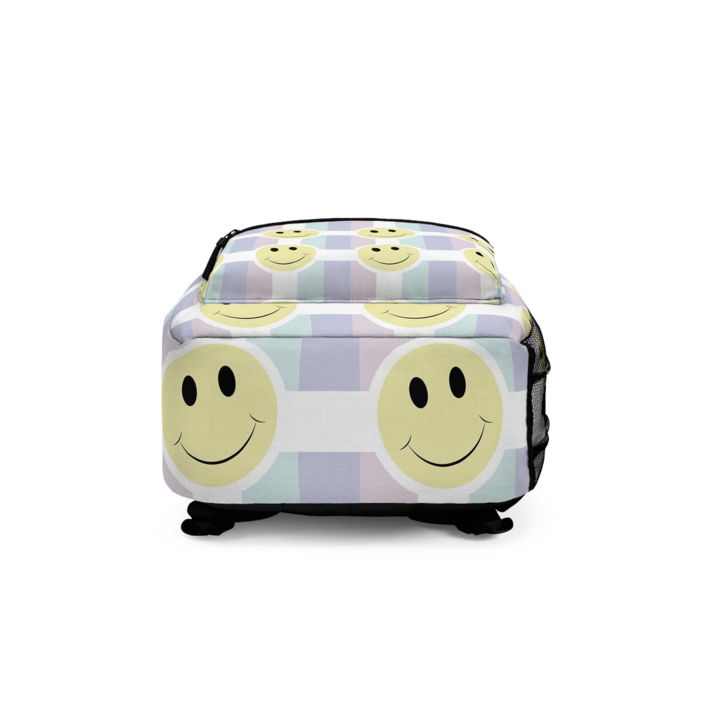 Smiley Face School Backpack, Cute Retro Backpack for Girls, Kids Backpack, Back to School