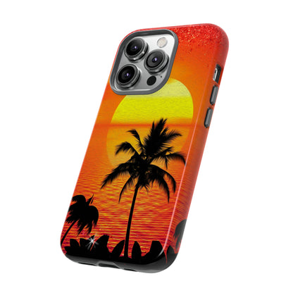 Sunset Phone Case, Cute Cell Phone Case, IPhone Case Tough Cases