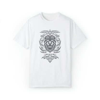 Comfort Colors Leo Vintage Shirt, Zodiac T-shirt, Leo Shirt Unisex Garment-Dyed T-shirt