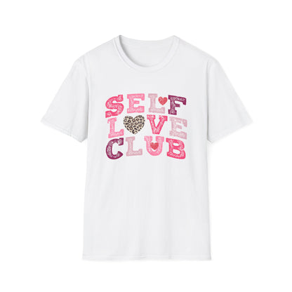 Self Love Club Shirt, Valentine's Day Shirt, Inspirational T-Shirt for Valentine's Day
