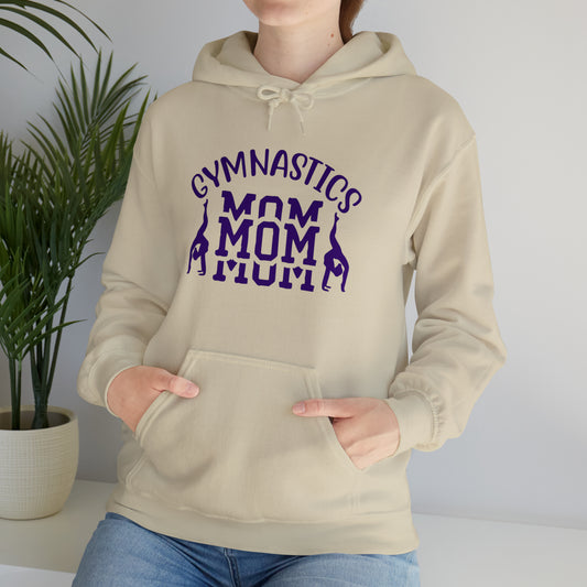 Gymnastics Mom Hoodie, Gymnastics Mom Gift, Sports Mom, Cute Hoodie for Mom, Hooded Sweatshirt