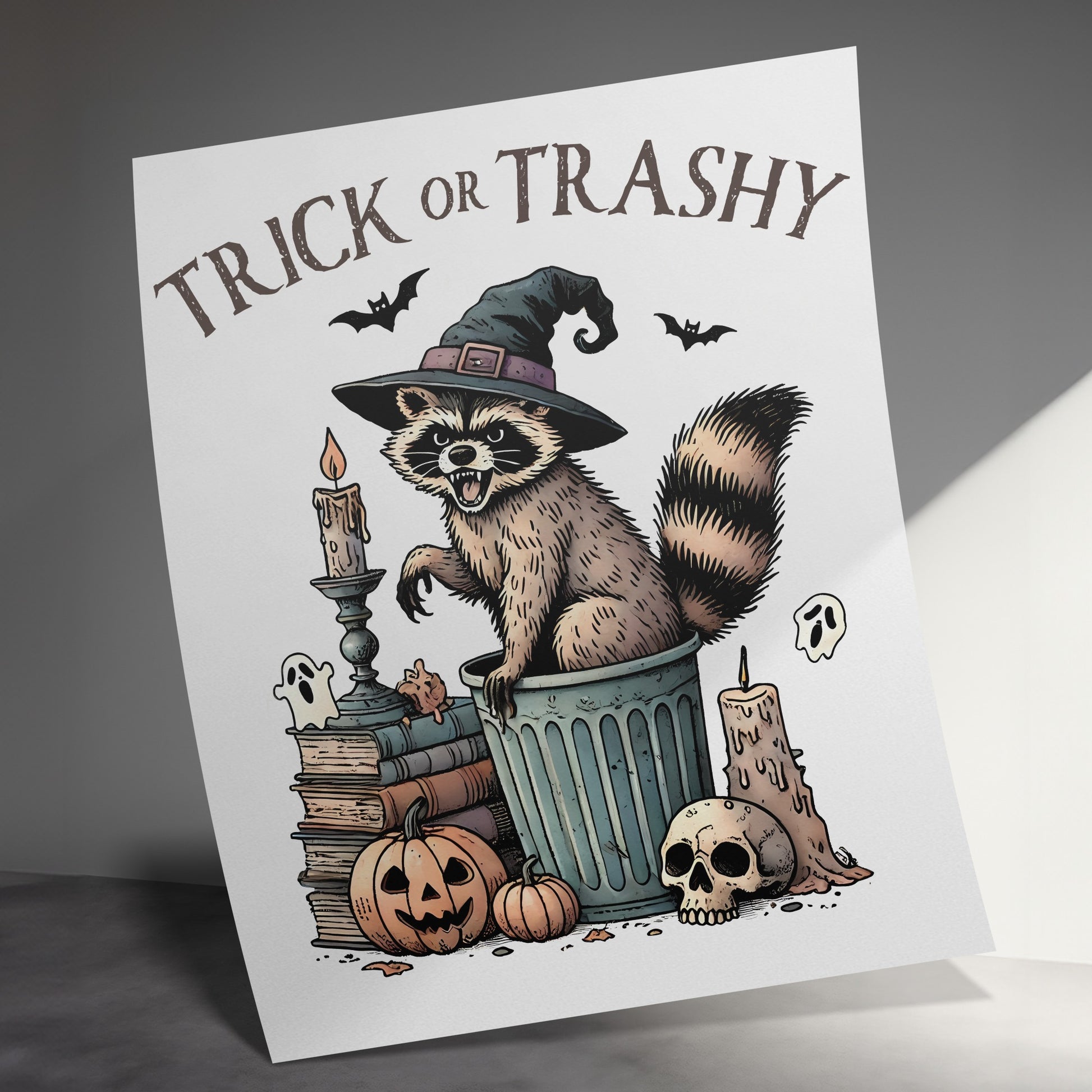 Trick or Trashy Halloween Decor product